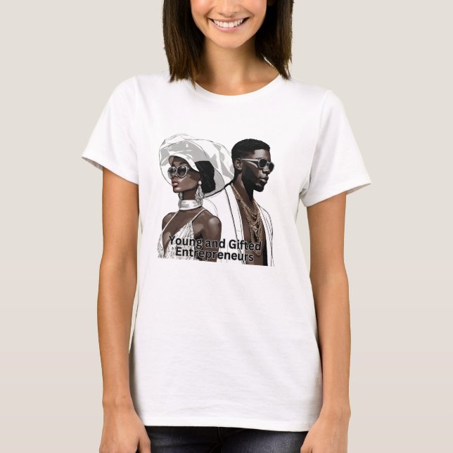 Junge begabte Unternehmer Geschenkgutscheine T - S T-Shirt (Vorderseite)