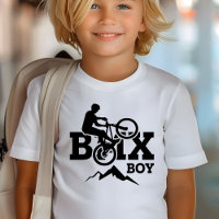 Junge BMX Racing White and Black