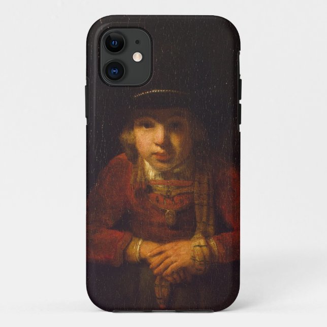 Junge, der durch das Fenster, c.1647 schaut Case-Mate iPhone Hülle (Rückseite)