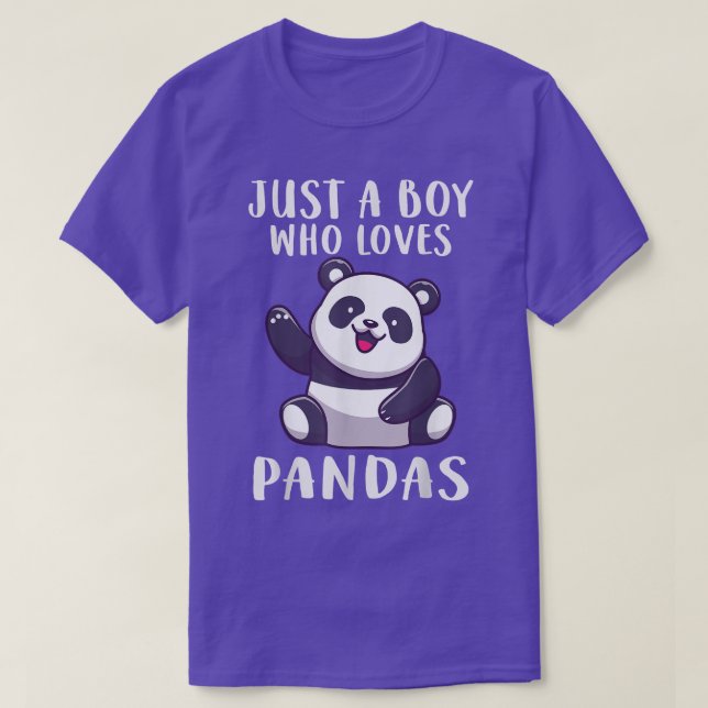 Junge, der Niedliche Bären Liebe Niedlicher Bär T-Shirt (Design vorne)