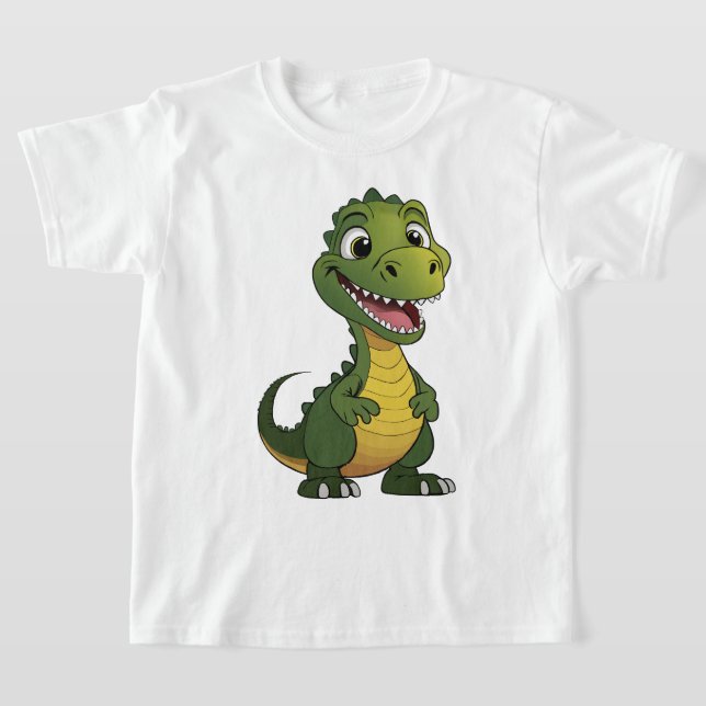 Junge Dinosaurier-T - Shirt (Ablage )
