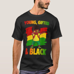 Junge Ed & Black History Monat Kinder Niedliches D T-Shirt