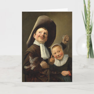 Junge, Eel, Mädchen und Katze von Judith Jans Leys Karte