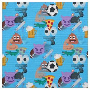Junge Emoji Stoff