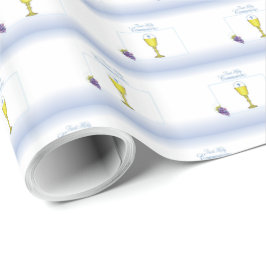 Junge Erste Kommune, Chalice mit Gastgeber und Tra Geschenkpapier