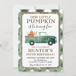 Junge Fall Geburtstag Einladung jeden Alters