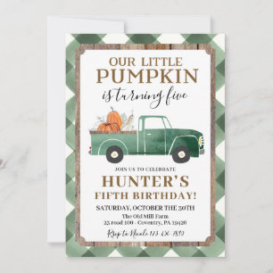 Junge Fall Geburtstag Einladung jeden Alters