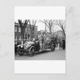 Junge Feuerbohrer, 1910er Postkarte