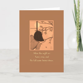 Junge Frau auf Shoji Screen Vollmond & Moncakes  Karte