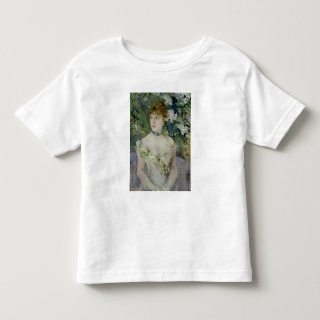 Junge Frau in einem Ballkleid, 1879 Kleinkind T-shirt (Vorderseite)