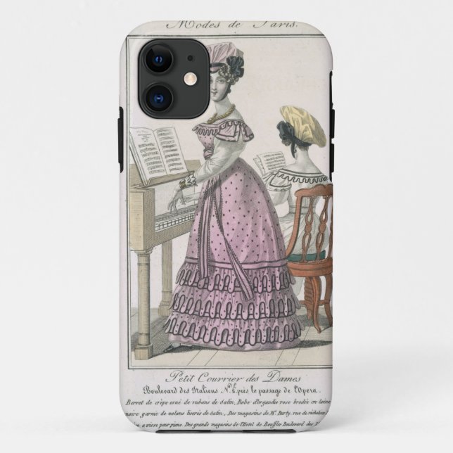 Junge Frau in einem rosa Organdy-Kleid getrimmt Case-Mate iPhone Hülle (Rückseite)