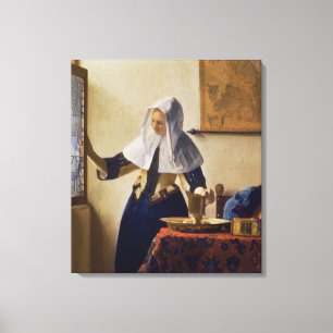 Junge Frau mit einem Wasser-Krug, c.1662 Leinwanddruck