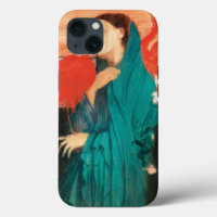Junge Frau mit Ibis Fine Art von Edgar Degas