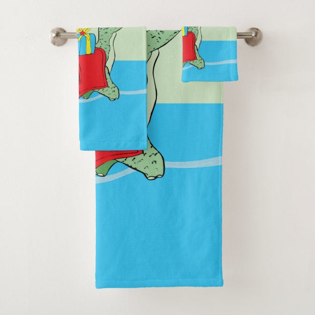 Junge, Geburtstag Dinosaurier Badhandtuch Set (Insitu)