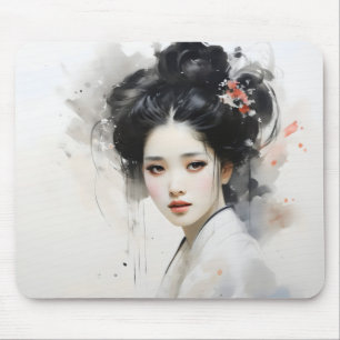 Junge Geisha Mousepad