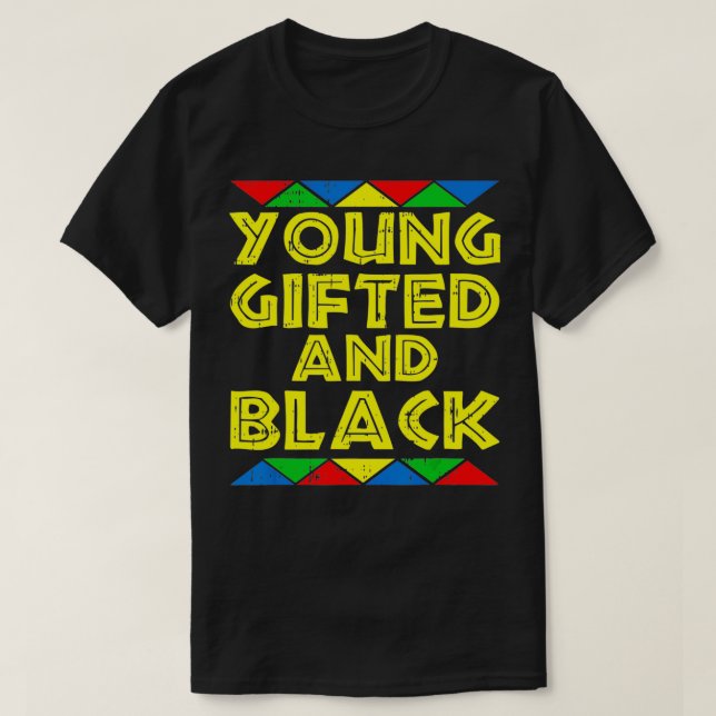 Junge Geschenke und schwarze Geschichte Cool afrik T-Shirt (Design vorne)
