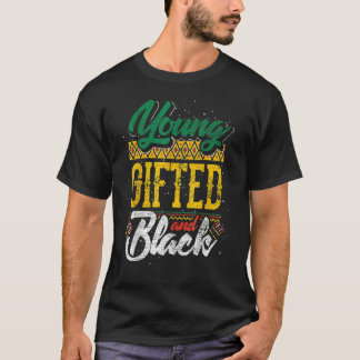 Junge Geschenke und schwarze Geschichte Monat Afro T-Shirt
