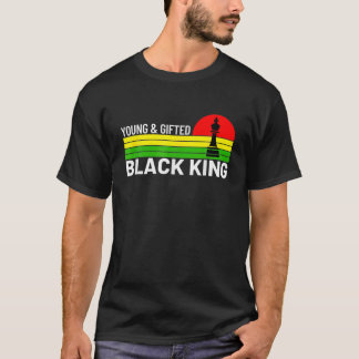 Junge Geschenke und schwarzer König für Kinder und T-Shirt