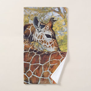 Junge Giraffe Handtuch