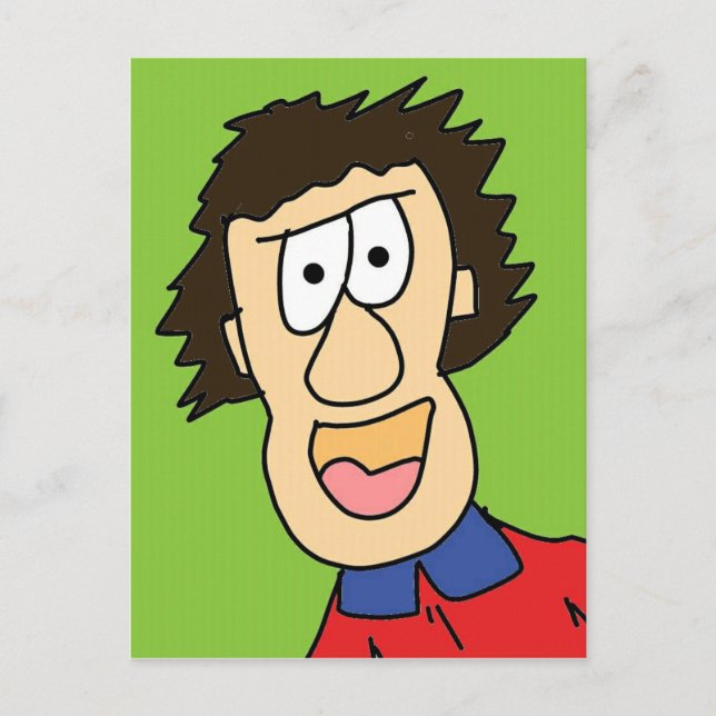 junge Grampe Postkarte (Vorderseite)