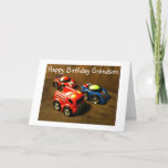 JUNGE GRANDSONS GEBURTSTAG - RACING AUTO GREETING KARTE<br><div class="desc">Sagen Sie Ihrem Kleinen,  dass Sie Ihrem GRADNSON ein SEHR FUN / SEHR GLÜCKLICH "Geburtstag" heute wünschen und ER WIRKLICH die Autos auch LIEBE!!!!!</div>