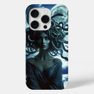 Junge hübsche Medusa bei Mond und Ozean Case-Mate iPhone Hülle