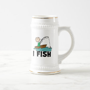Junge I Fish Bierglas