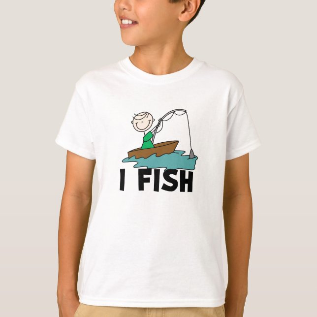 Junge I Fish T-Shirt (Vorderseite)