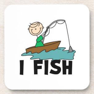 Junge I Fish Untersetzer