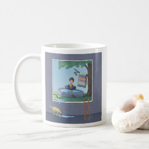 Junge im Kinderbecken Kaffee-Tasse Kaffeetasse