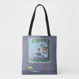Junge im Kinderbecken Totenbeutel Tasche
