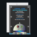 Junge JA AGE Space ROBOT BIRTHDAY Science Party Einladung<br><div class="desc">Lassen Sie sich von diesen kuscheligen Roboter-Geburtstagseinladungen zu einem phantastischen Party verwöhnen. Personalisieren Sie einen für Ihren kleinen Kosmonauten. Eine blaue Version des Roboters ist auch im Shop erhältlich.</div>