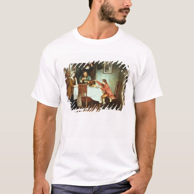 Junge James Watt, der mit Dampf spielt T-Shirt (Vorderseite)