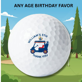 Junge jedes Alters Golf Thema Geburtstagsgeschenk Golfball