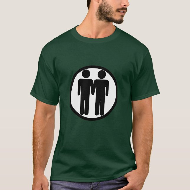 Junge + Junge T-Shirt (Vorderseite)