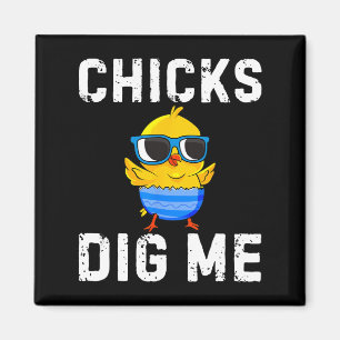 Junge Jungen Junge Junge Happy Ostereier Jäger Magnet