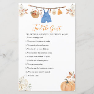 Junge Kleidung Pumpkin Baby Dusche finden Sie die 