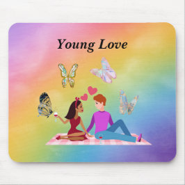Junge Liebe Mouse Pad mit Couple Mousepad