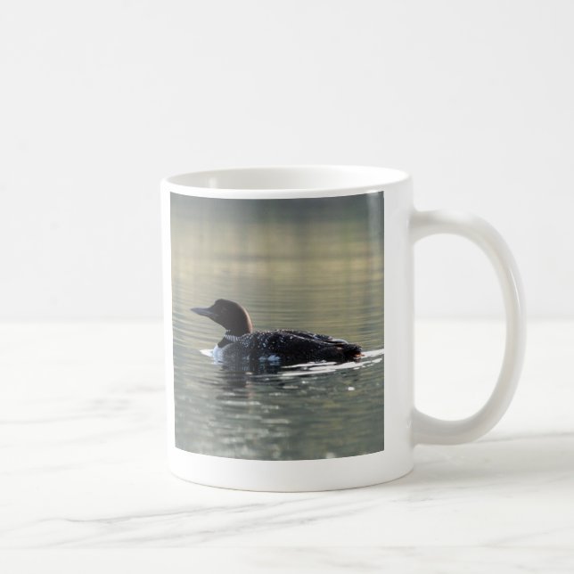 Junge Loon-Kaffee-Tasse Kaffeetasse (Rechts)
