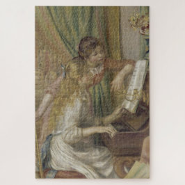 Junge Mädchen am Klavier