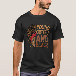 Junge Mädchen Melanin Mädchen Kinder T-Shirt
