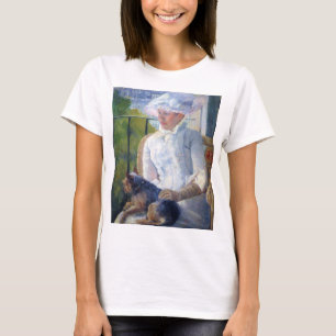 Junge Mädchen und ihr Hund, Mary Cassatt T-Shirt
