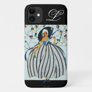 JUNGE MÄDCHENMONOGRAMM / Schönheitsmode Case-Mate iPhone Hülle