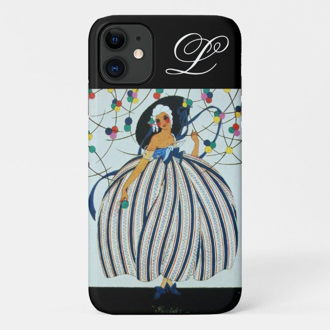 JUNGE MÄDCHENMONOGRAMM / Schönheitsmode Case-Mate iPhone Hülle (Rückseite)