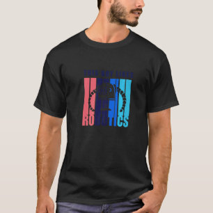 Junge mag Robotik Engineering Mechanik T-Shirt