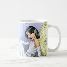 Junge magische Elf-Fee durch Al Rio Kaffeetasse