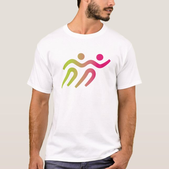 Junge mit Mädchen T-Shirt (Vorderseite)