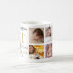 Junge Mutter 8 Foto Collage zum ersten Muttertag Kaffeetasse (Mittel)
