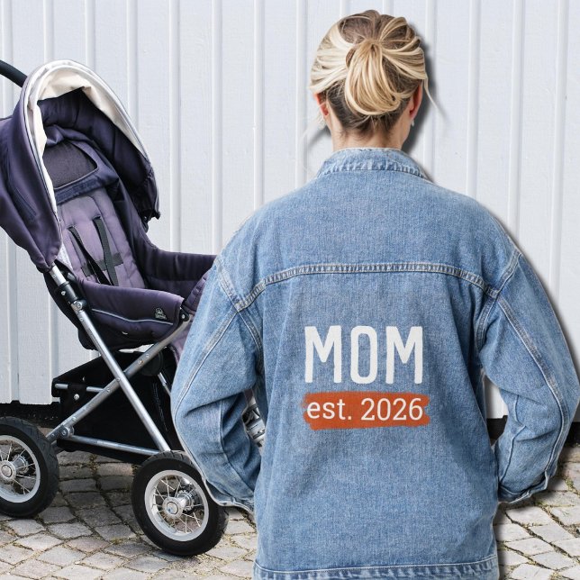 Junge Mutter - EST.2026 Jeansjacke (Von Creator hochgeladen)