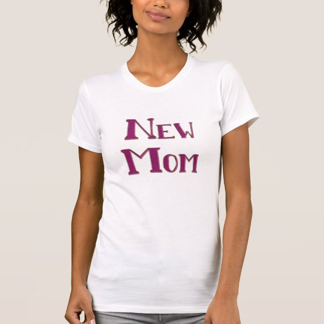 Junge Mutter T - Shirt (Vorderseite)